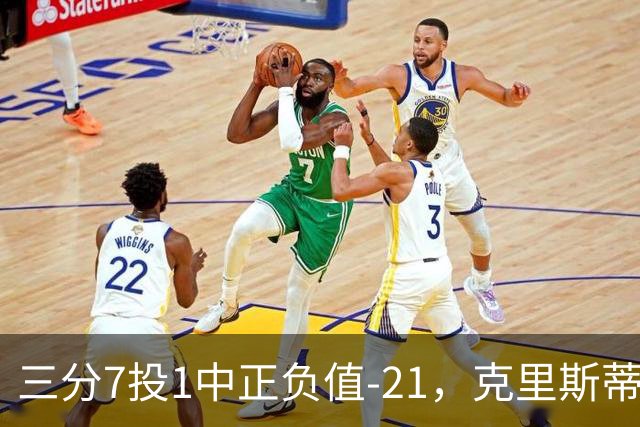 三分7投1中正负值-21，克里斯蒂首发28分钟仅得5分