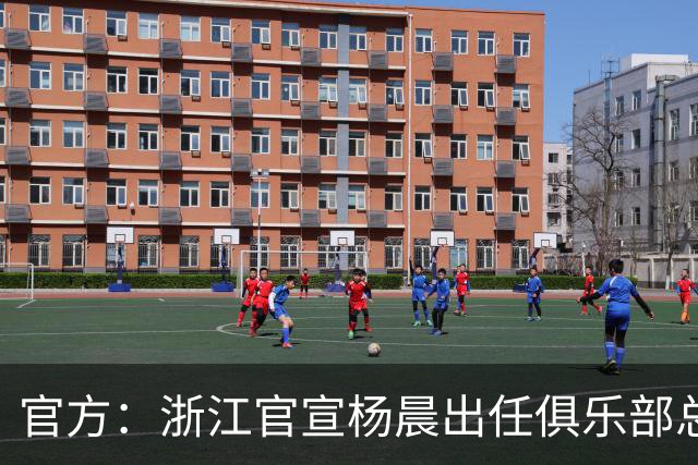 官方：浙江官宣杨晨出任俱乐部总经理
